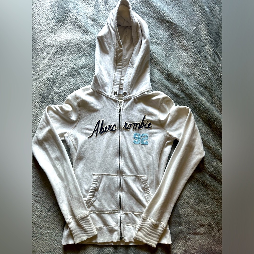 Girls Abercrombie & Fitch Zip-Up Hoodie - Size L